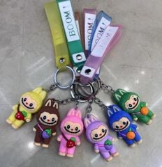 Silikon Anahtarlık 12li (Adet:12.5TL)