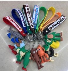 Silikon Anahtarlık 12li (Adet:12.5TL)