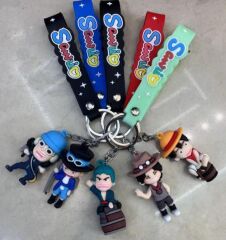 Silikon Anahtarlık 12li (Adet:12.5TL)