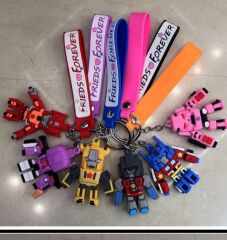 Silikon Anahtarlık 12li (Adet:12.5TL)