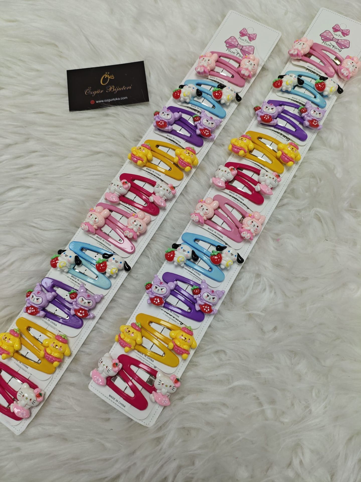 Figürlü Çıtçıt Toka 10 Kart (Kart:12,5TL)