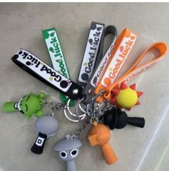 Silikon Anahtarlık 12li (Adet:12.5TL)