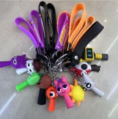 Silikon Anahtarlık 12li (Adet:12.5TL)