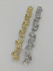 Taşlı Mandal Toka 12li (Adet:25TL)