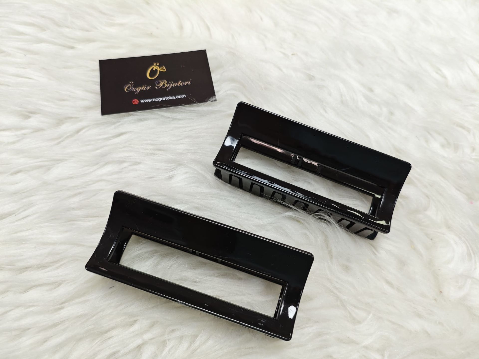 Siyah Mandal Toka 12li (Adet:10TL) 11CM