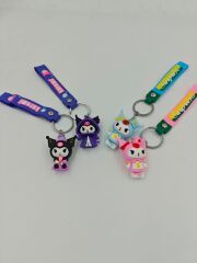 Silikon Anahtarlık 12li (Adet:12.5TL)