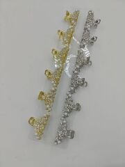 Taşlı Metal Mandal Toka 12li (Adet:25TL)