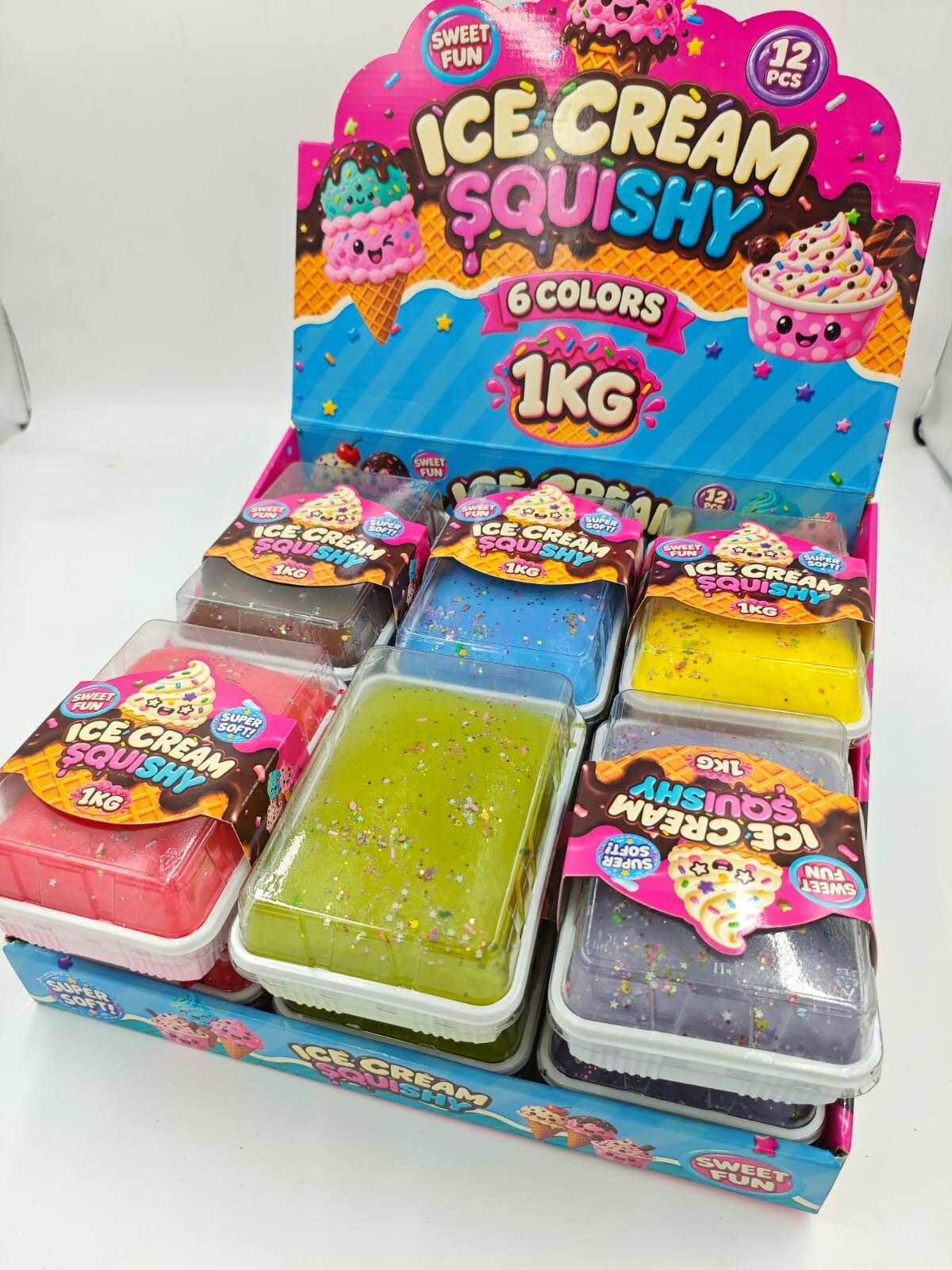 Dondurma Squishy 12li (Adet:150TL)