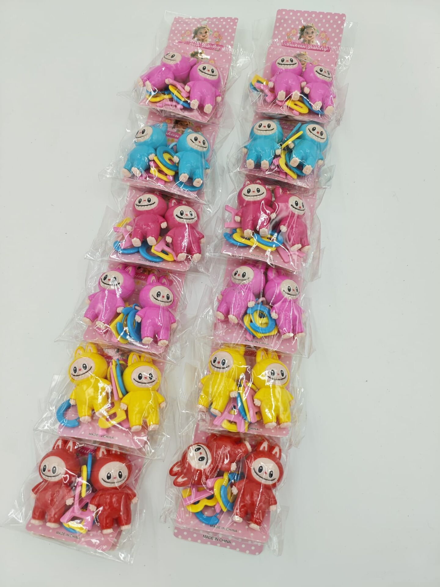 Figürlü Lastik Toka 6Çift (Çift:25TL)