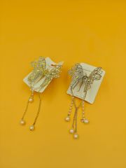 Sallantılı Taşlı Metal Mandal Toka 12li (Adet:50TL)