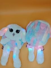 Işıklı Oynar Kulak Peluş Çanta