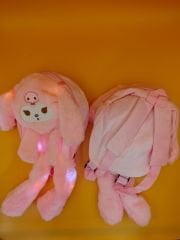 Işıklı Oynar Kulak Peluş Çanta