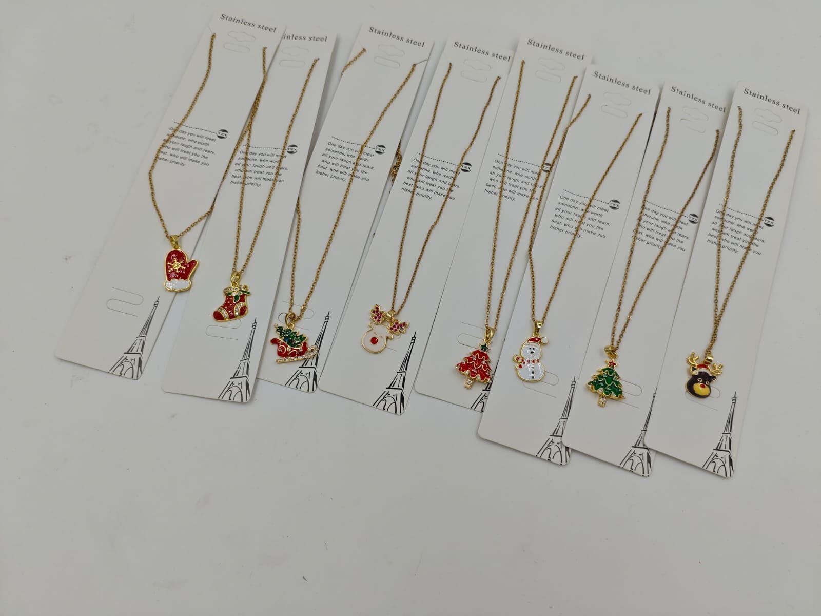 Çelik Yılbaşı Kolye Karışık Gönderilir