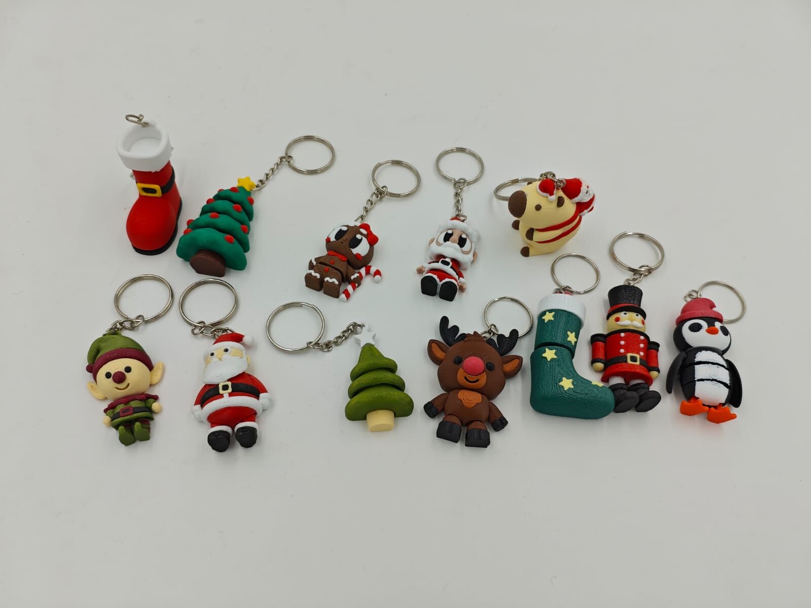 3D Anahtarlık Yılbaşı 20li (Adet:30TL)