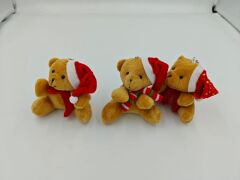 Yılbaşı Peluş Ayıcık 12li (Adet:75TL)