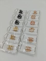 Küçük Boy Metal Mandal Toka 12li (Adet:10TL)