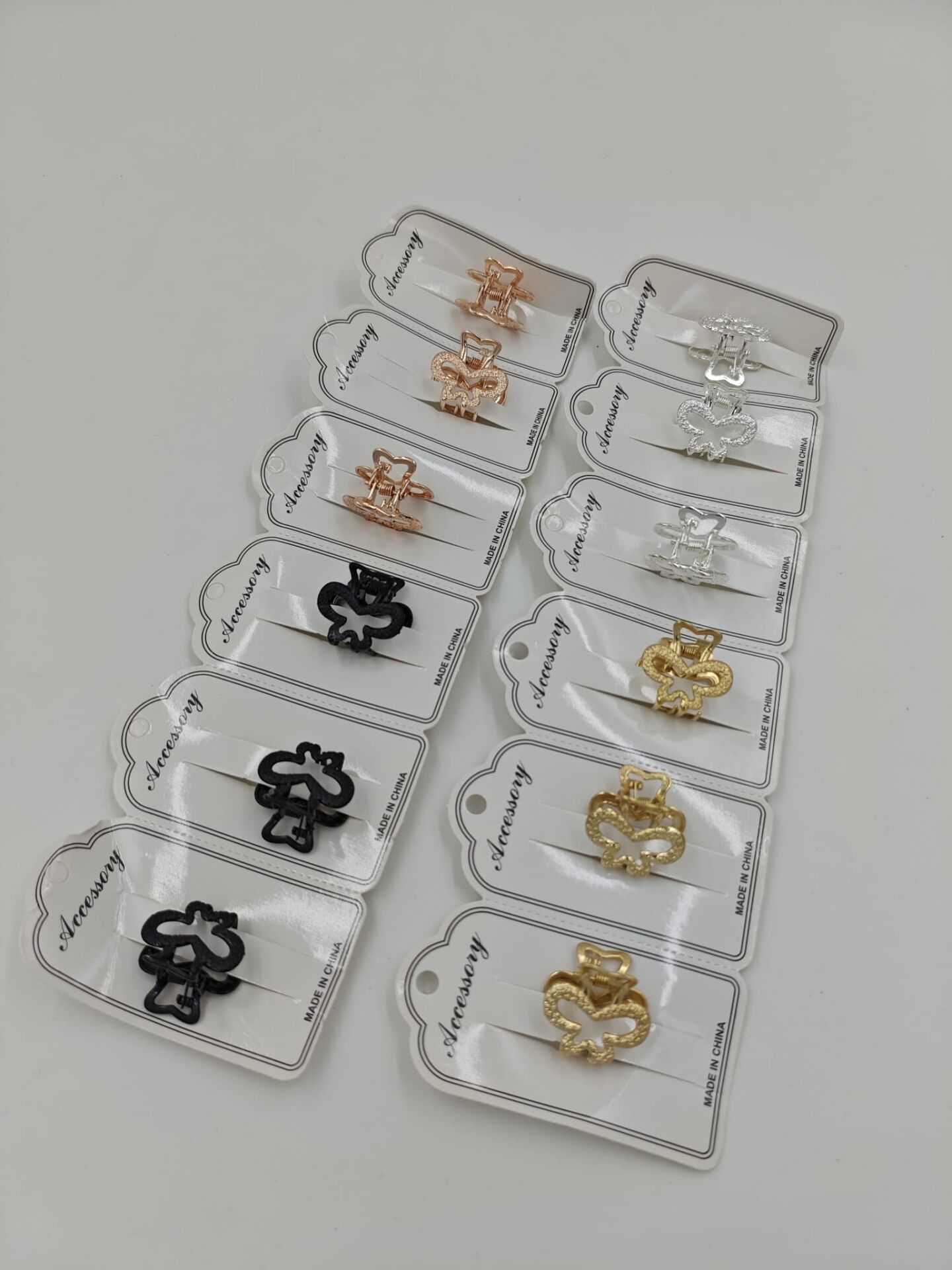 Küçük Boy Metal Mandal Toka 12li (Adet:10TL)