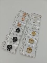 Küçük Boy Metal Mandal Toka 12li (Adet:10TL)