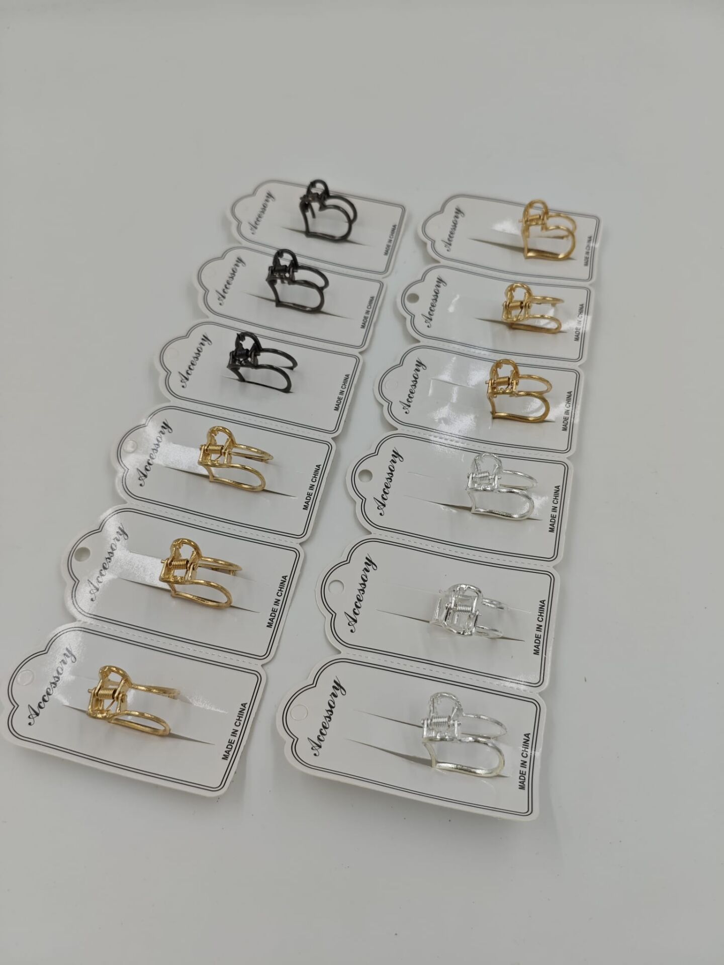 Küçük Boy Metal Mandal Toka 12li (Adet:10TL)