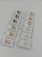 Küçük Boy Metal Mandal Toka 12li (Adet:10TL)