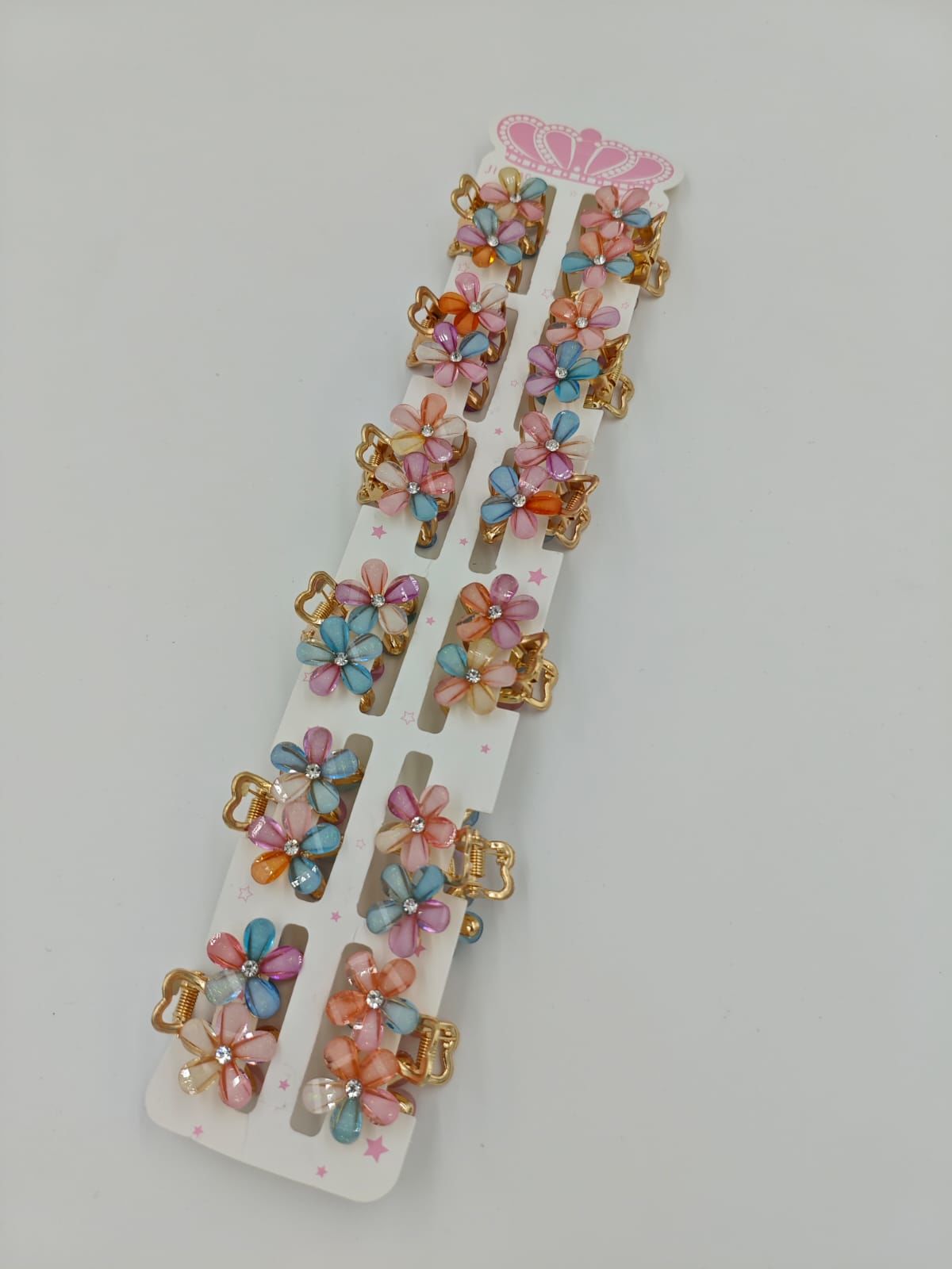 Taşlı Mandal Toka 12li(Adet:20TL)