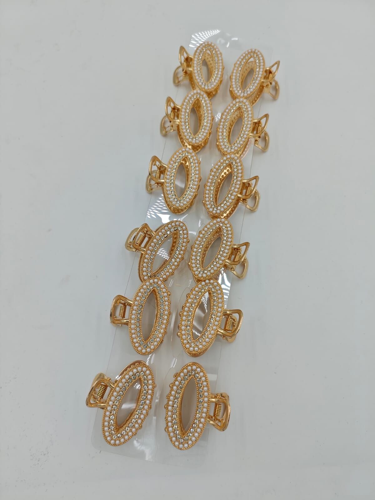 Taşlı Metal Mandal Toka 12li (Adet:25TL)