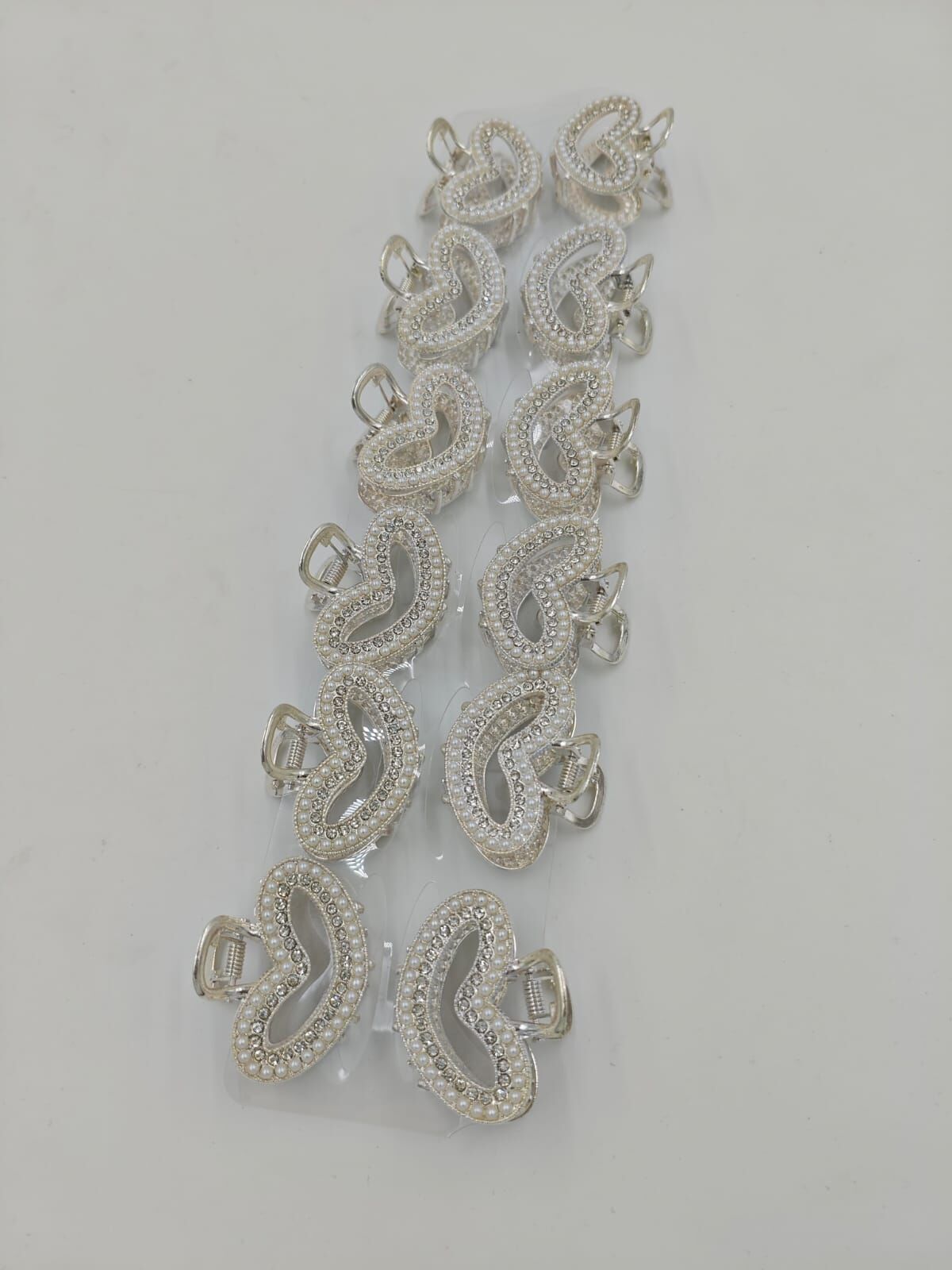 Taşlı Metal Mandal Toka 12li (Adet:25TL)