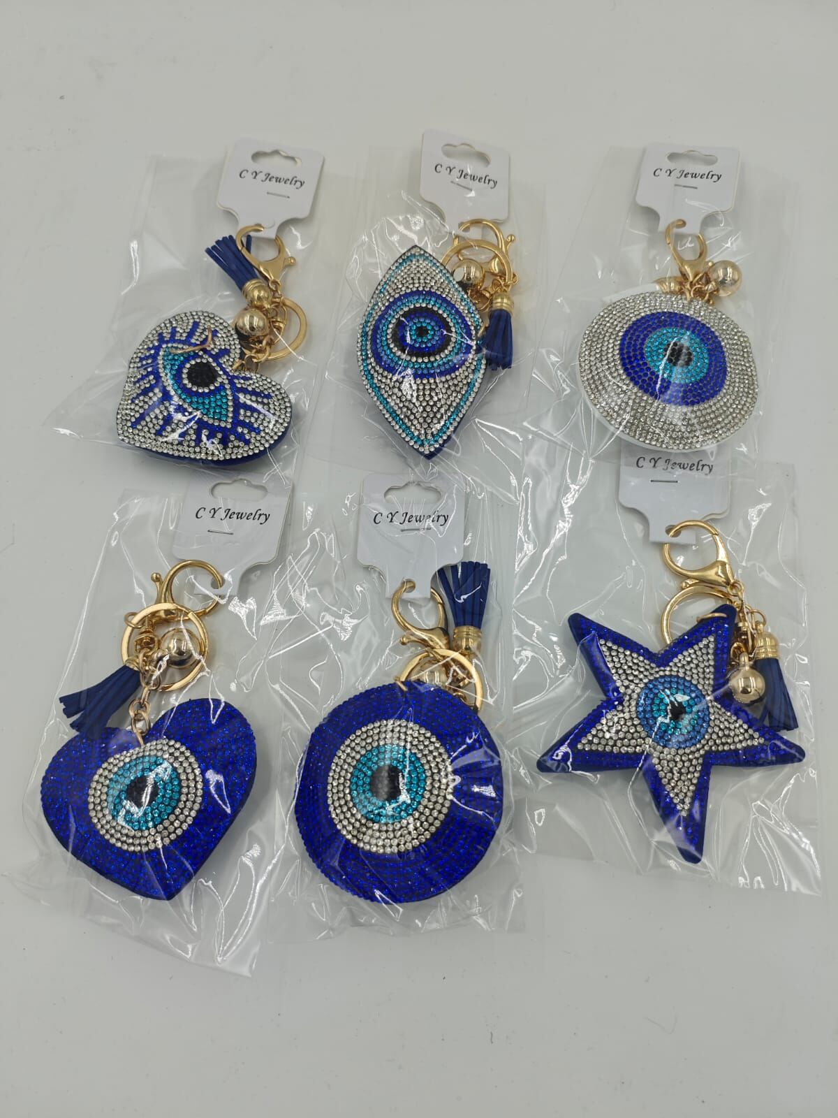 Taşlı Anahtarlık 12li (Adet:75TL)