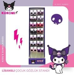 Kuromi Lisanslı Güneş Gözlüğü Standlı 100lü (Adet:110TL)