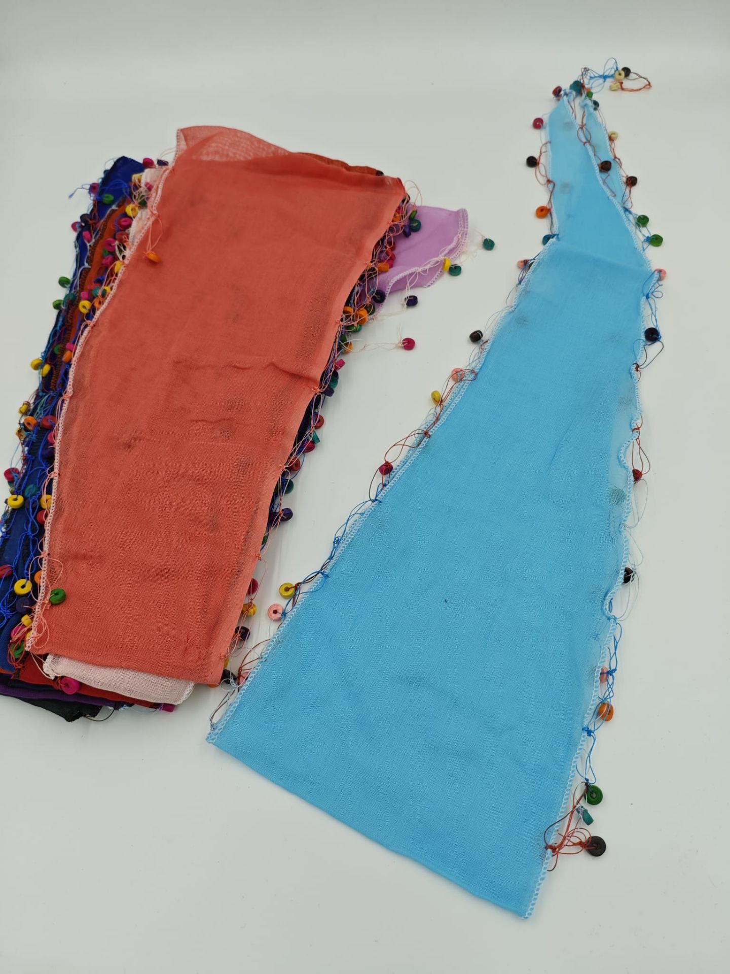 Boncuklu Fular 12li (Adet:40TL)
