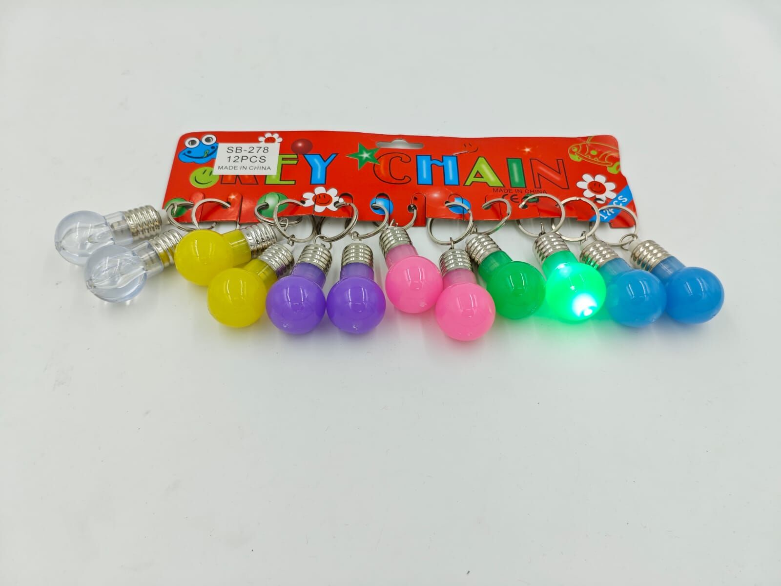 Işıklı Anahtarlık 12li (Adet:20TL)