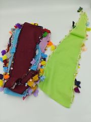 Boncuklu Fular 12li (Adet:25TL)