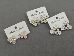 Çiçek Küpe 12Çift (Çift:60TL)