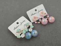 Çiçek Küpe 6 Çift (Çift:60TL)