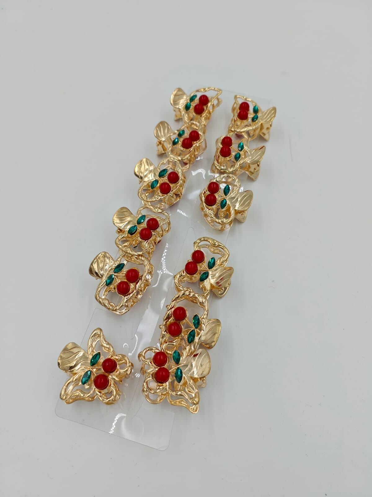 Taşlı Metal Mandal Toka 12li (Adet:25TL)