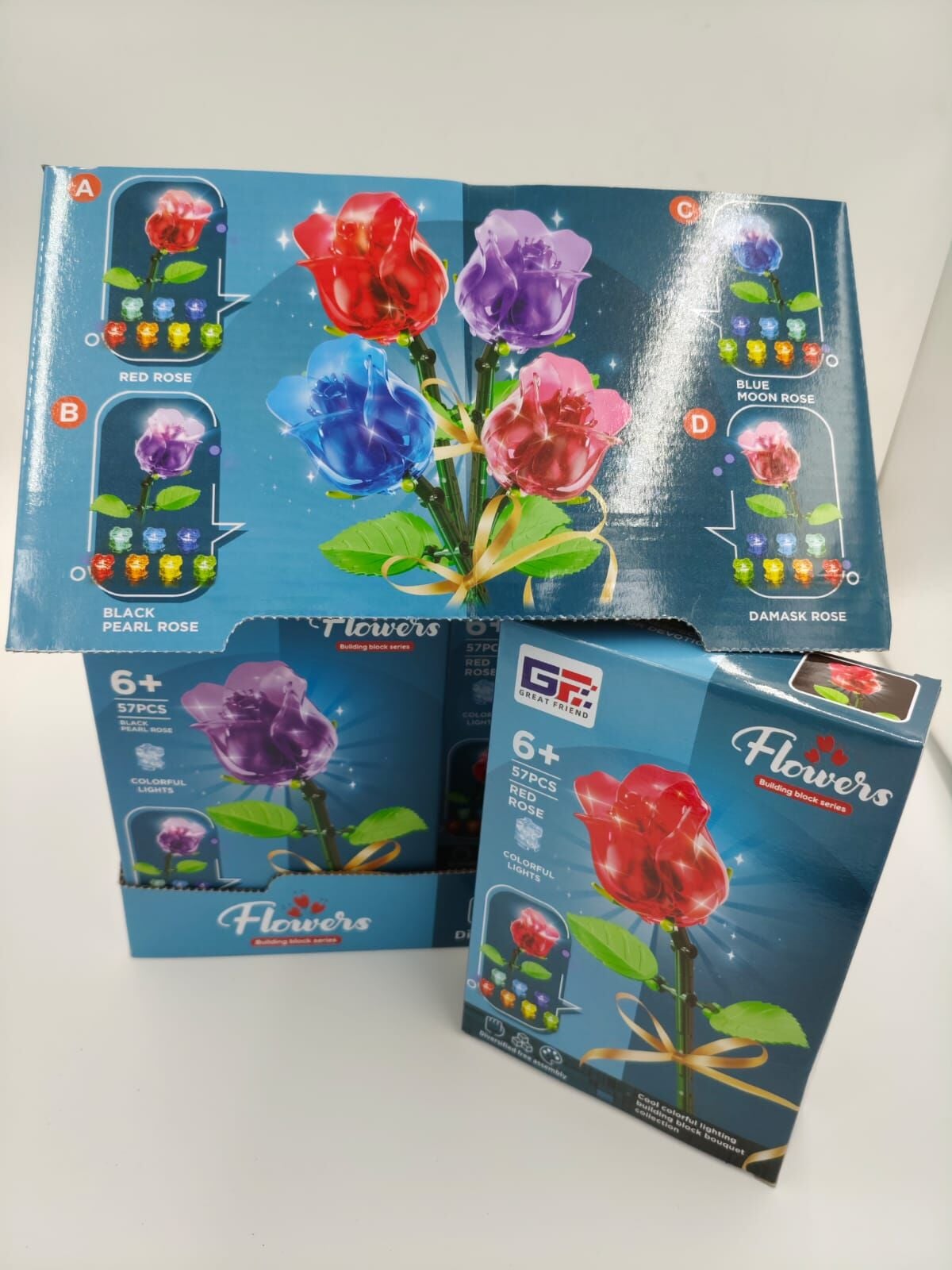 ışıklı Çiçek Bricks 8li (4 Renk) Adet: 160TL
