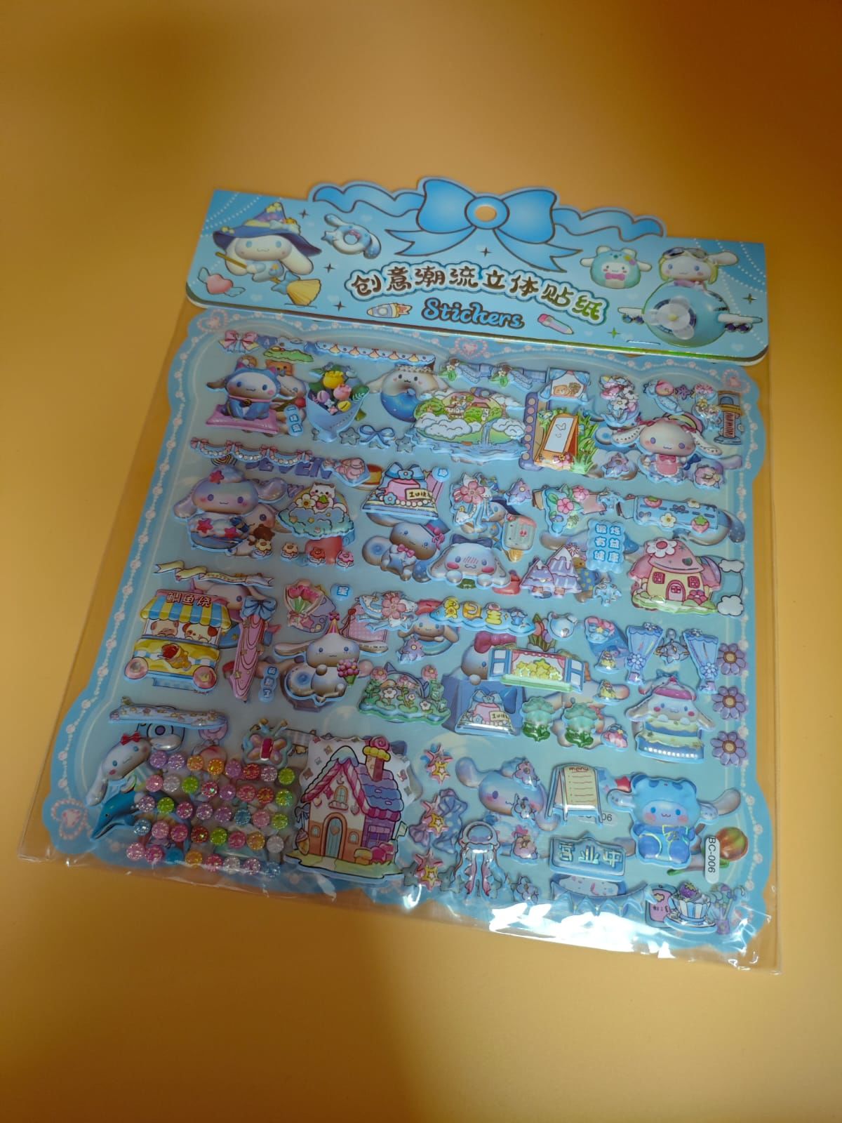 Sticker 12 Kart (Kart:35TL) Her Kartta 2 Sayfa Sticker vardır