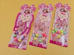 Çocuk Kolye Set 12li (Kart:40TL)