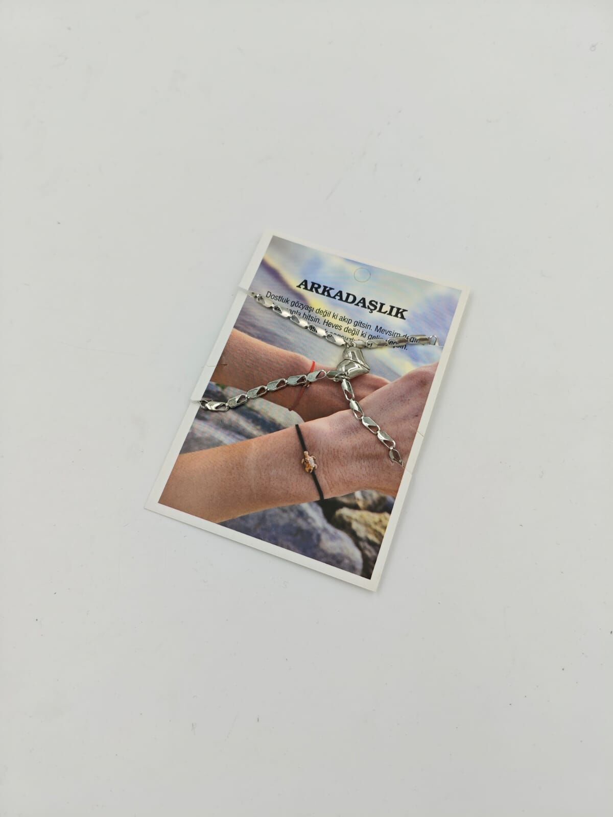 Mıknatıslı Kalp Bileklik 12Kart (Kart:20TL)