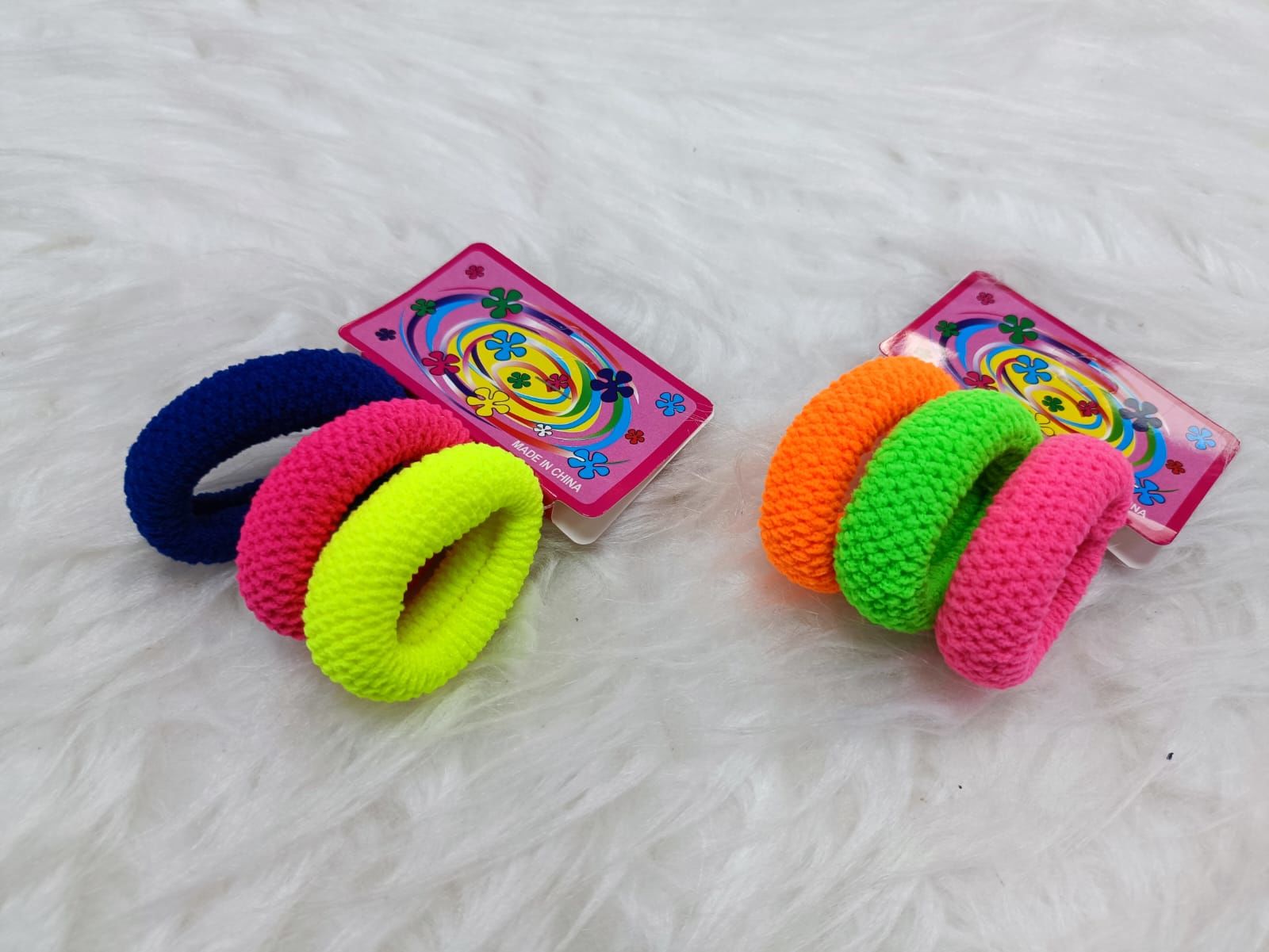 3lü Kalın Lastik Toka 12 Kart (Kart:10TL)