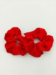 Kırmızı Saten Simit Toka 24lü (Adet:10TL)