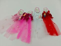 Labubu Tüllü Lastik Toka 12Kart (Kart:25TL)