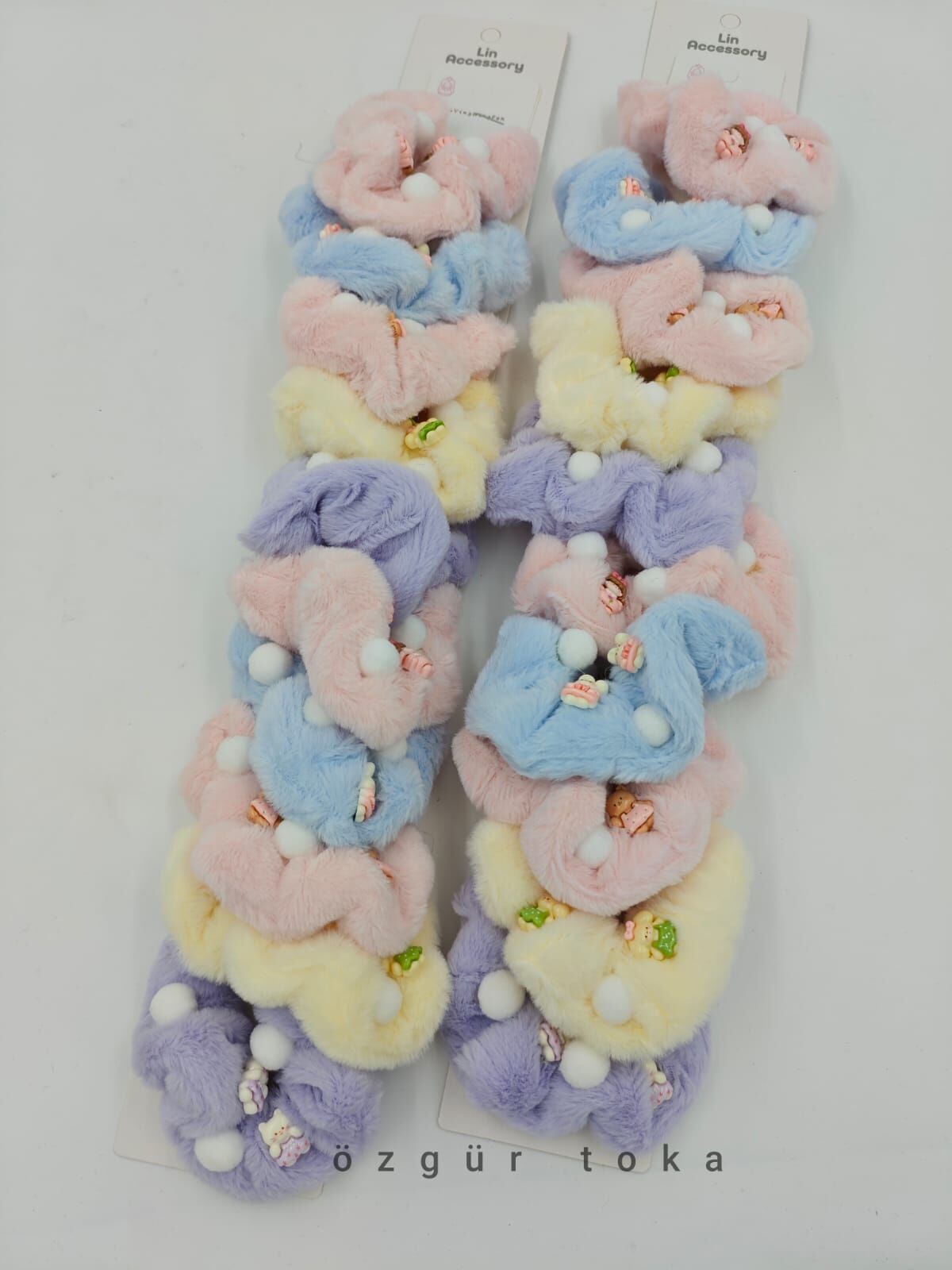 Peluş Simit Toka 10lu(Adet:20TL)