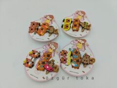 Figürlü Pens Toka 12Kart (Kart:25TL)