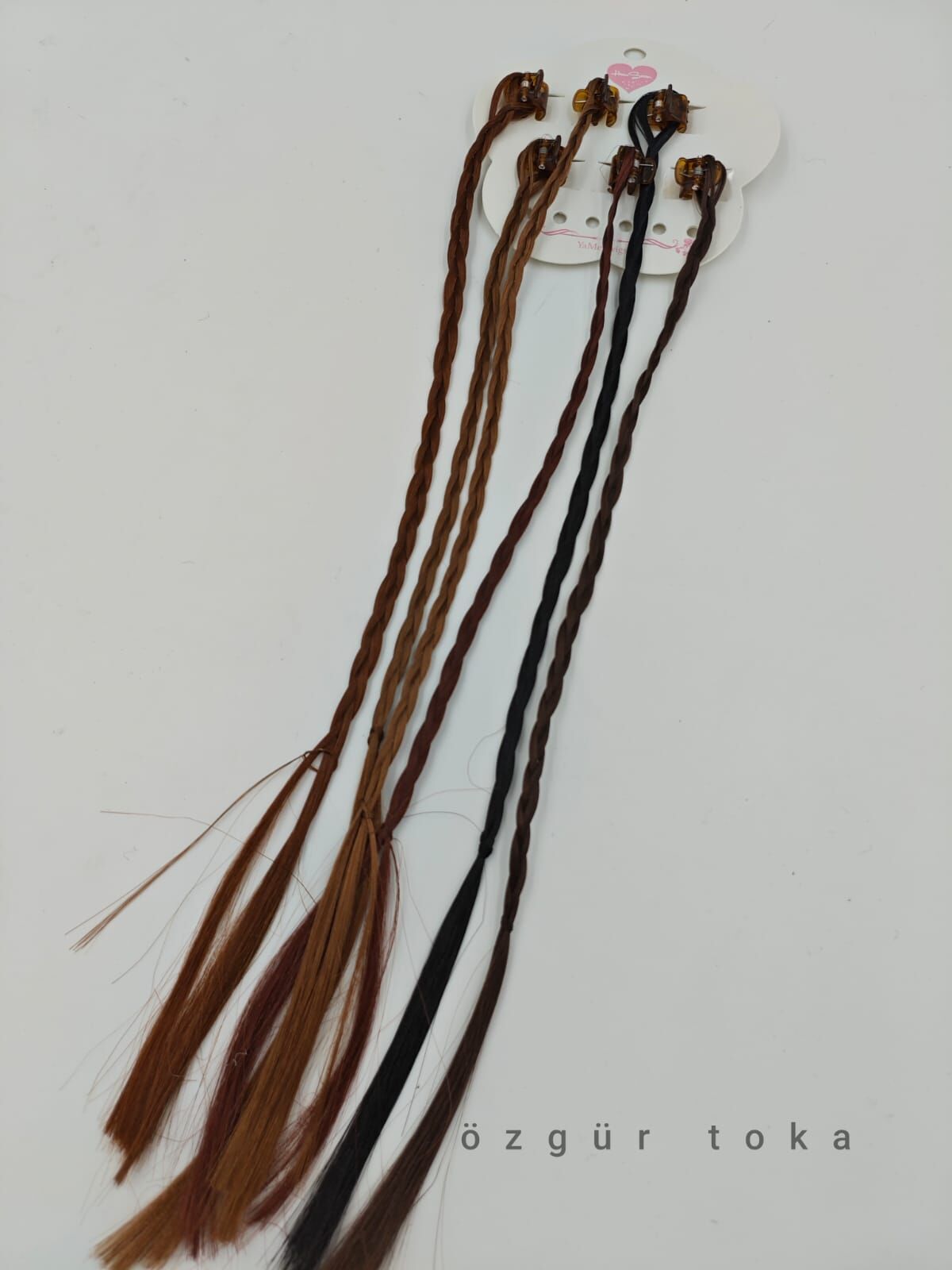 Saç Örgü Mandal 12Kart (Kart:25TL)