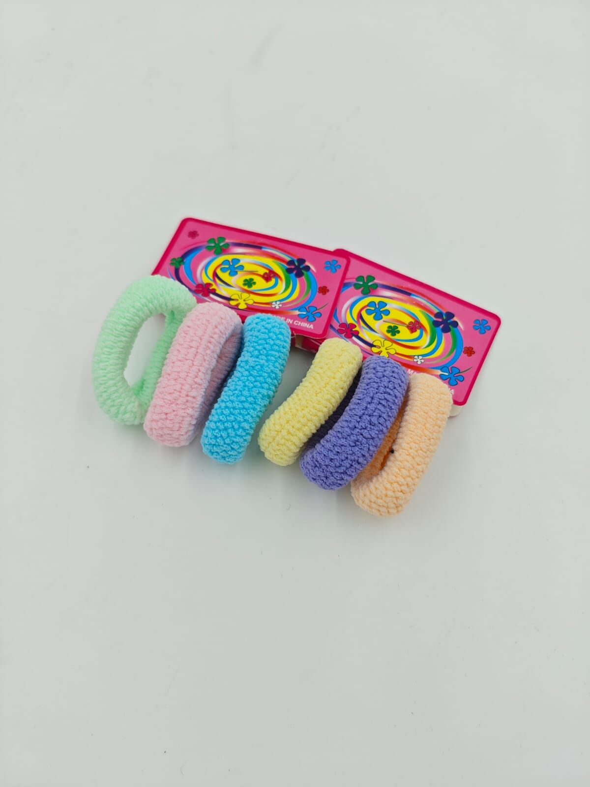 3lü Kalın Lastik Toka 12Kart (Kart:10TL)