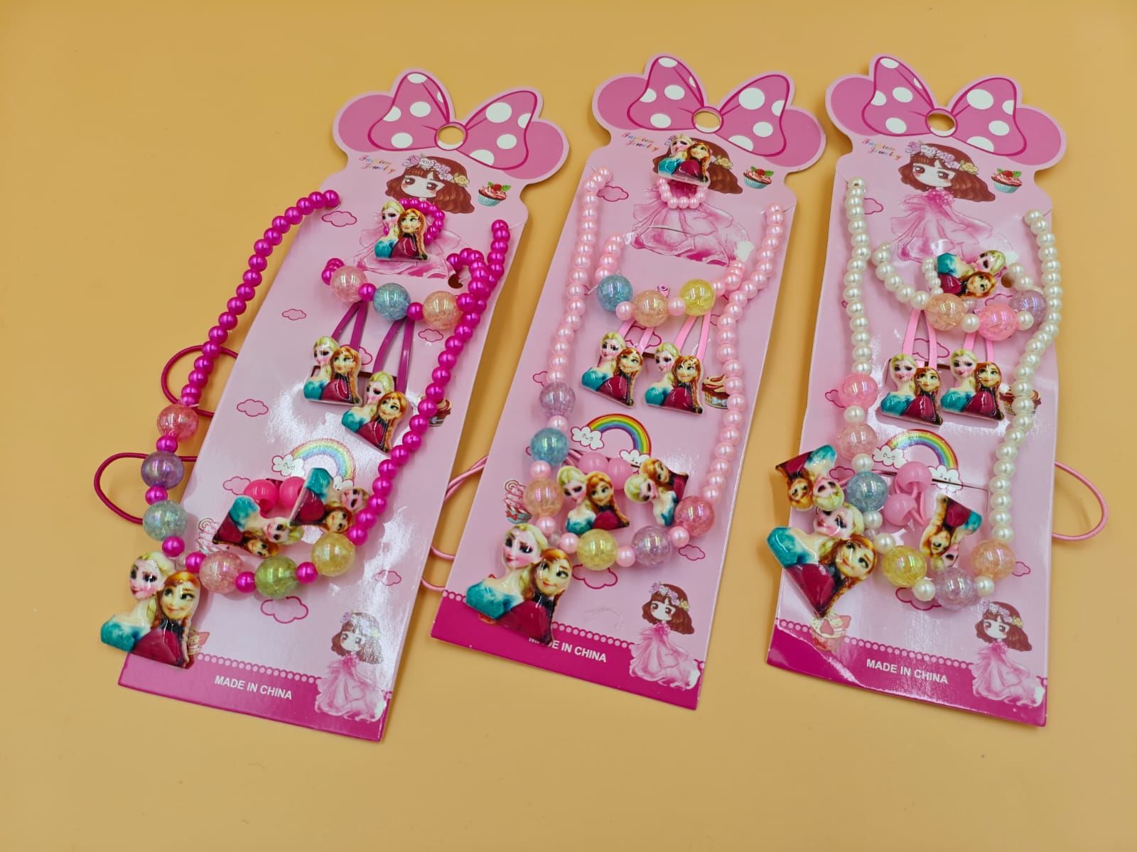 Çocuk Kolye Set 12li (Kart:40TL)