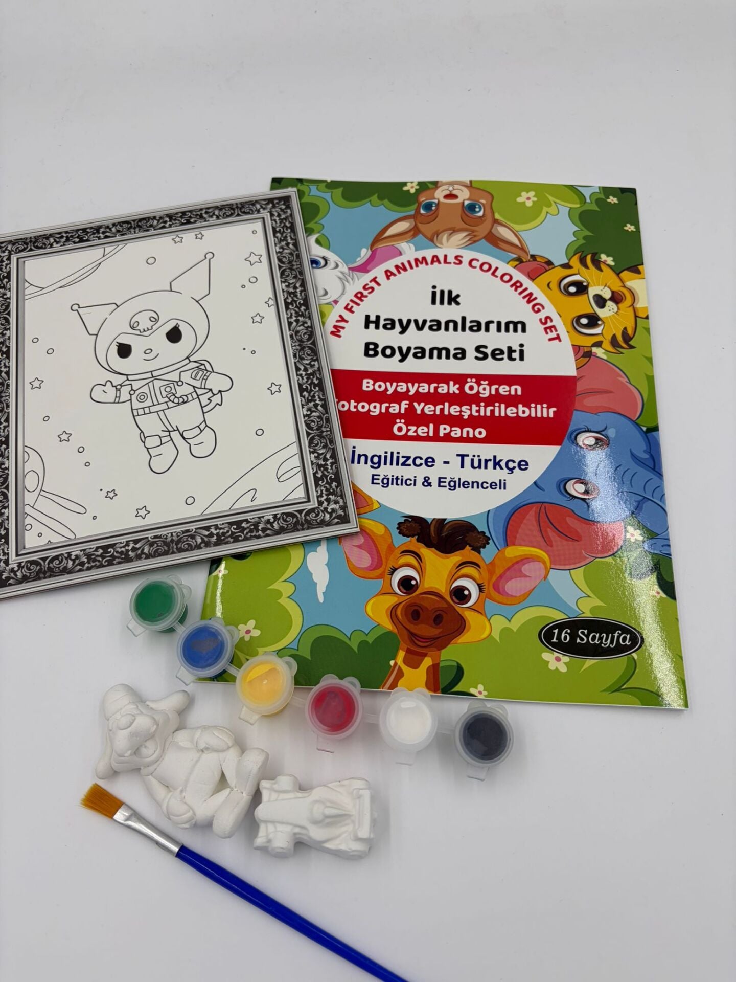 Tuval Boyama-Boyama Kitabı -Taş Boyama