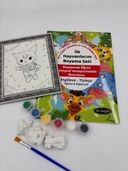 Tuval Boyama-Boyama Kitabı -Taş Boyama