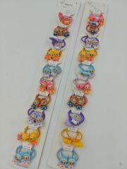 Figürlü Lastik Toka 10Çift (Çift:15TL)